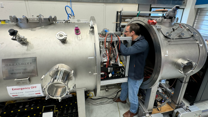 The Space Lab at the Robinson Research Institute (credit VUW Image Services)